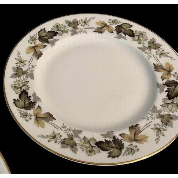Royal Doulton 5Pc PLACE SETTING LARCHMONT Dinner Plate Salad Bread Cup & Saucer - Picture 9 of 10